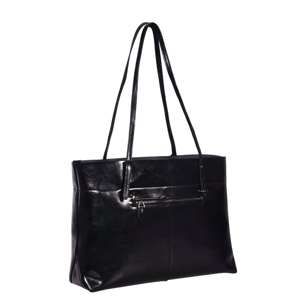 Ledertasche GRACE schwarz