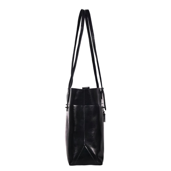 Ledertasche GRACE schwarz