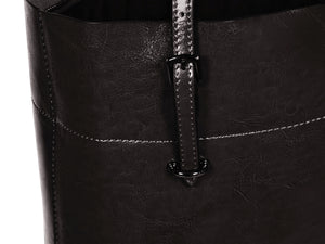 Ledertasche SIENNA schwarz