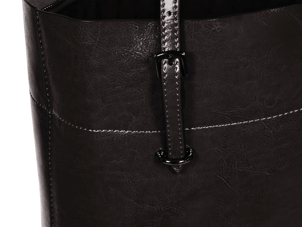 Ledertasche SIENNA schwarz
