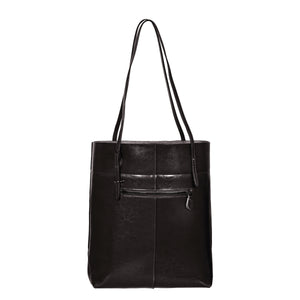 Ledertasche SIENNA schwarz
