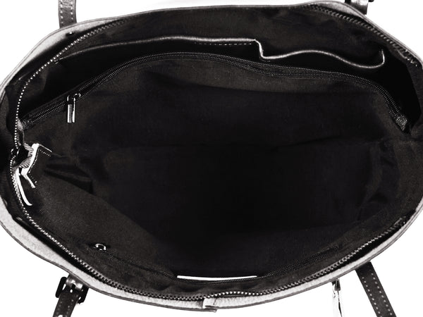 Ledertasche SIENNA schwarz
