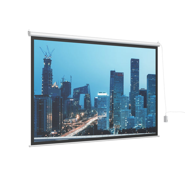 Leinwand Beamer elektrisch 226 x 130 cm