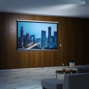 Leinwand Beamer elektrisch 226 x 130 cm