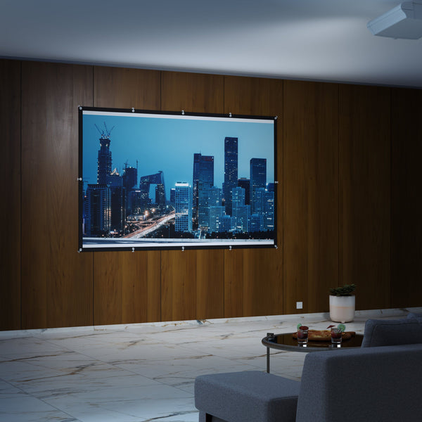Leinwand Beamer faltbar 272 x 155 cm