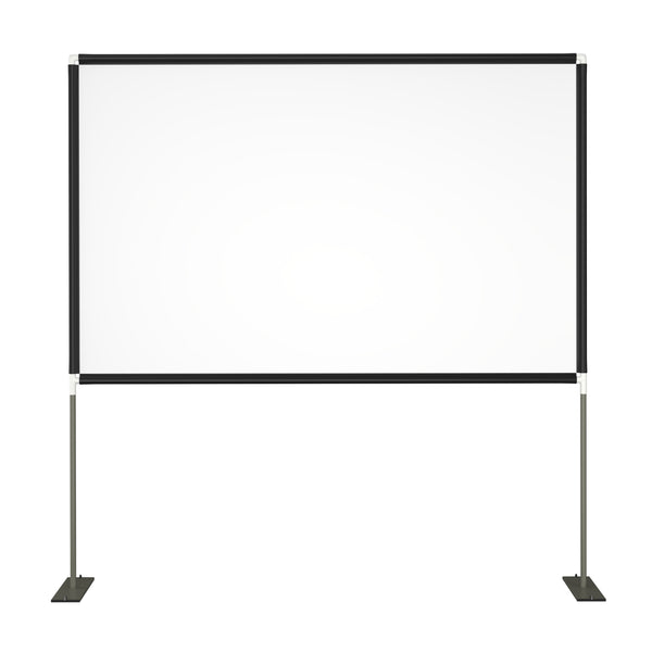Leinwand Beamer mit Ständer 177 x 110 cm