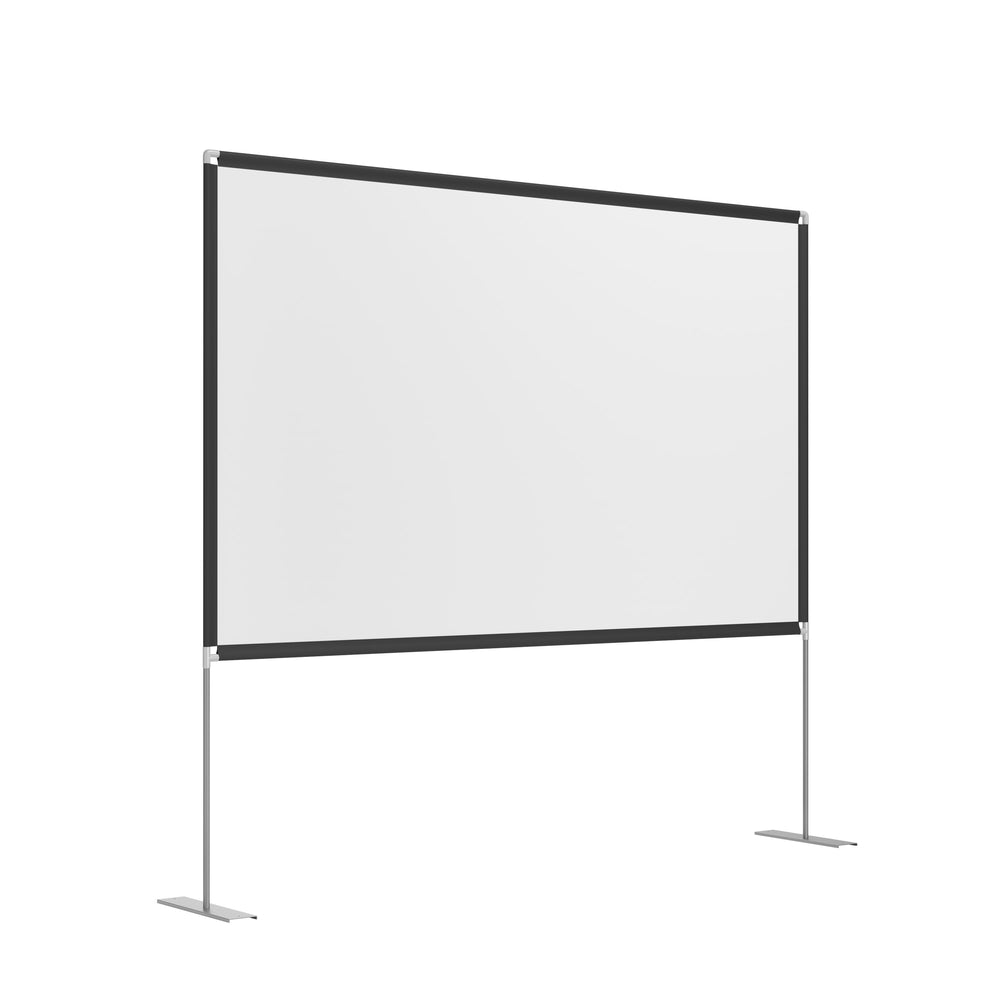 Schermo per proiettore con supporto 225 x 130 cm
