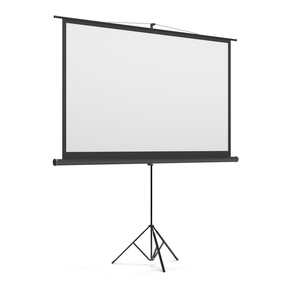 Schermo per proiettore con treppiede 226 x 130 cm