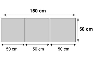 Leinwandbild Wandbild 3-teilig 150x50cm ~ New York
