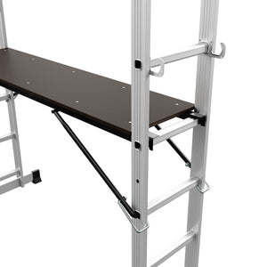 Ponteggio multifunzionale in alluminio