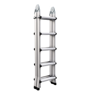 Scala multifunzionale in alluminio, 510 cm