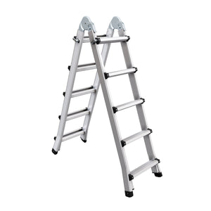Scala multifunzionale in alluminio, 510 cm