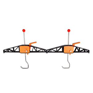 Set di barre portatutto con morsetto a scala, 2 pezzi