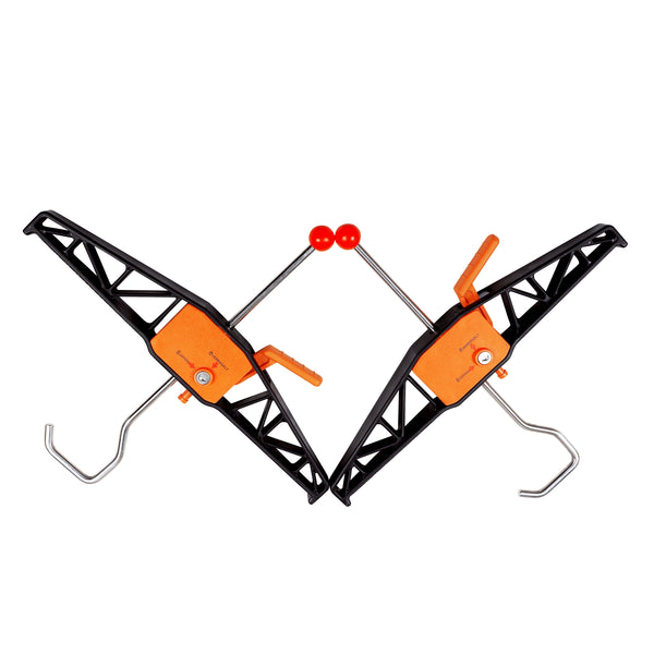 Set di barre portatutto con morsetto a scala, 2 pezzi