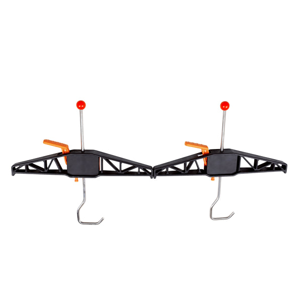 Set di barre portatutto con morsetto a scala, 2 pezzi