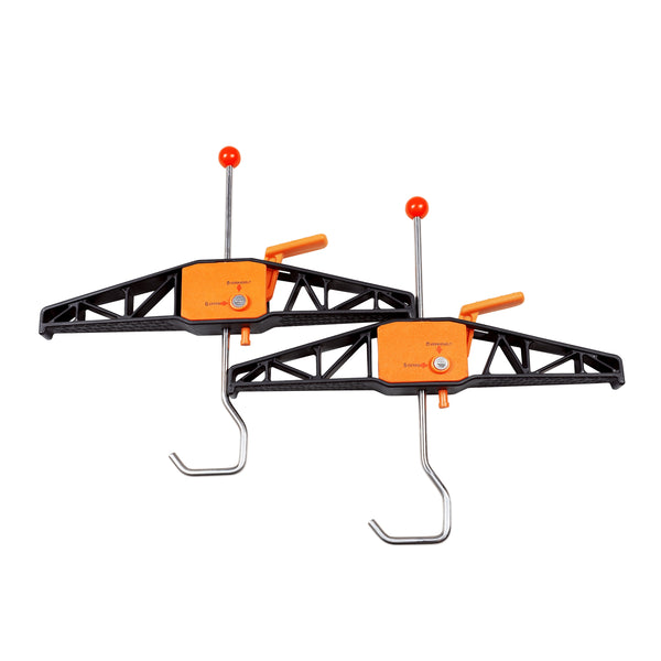 Set di barre portatutto con morsetto a scala, 2 pezzi