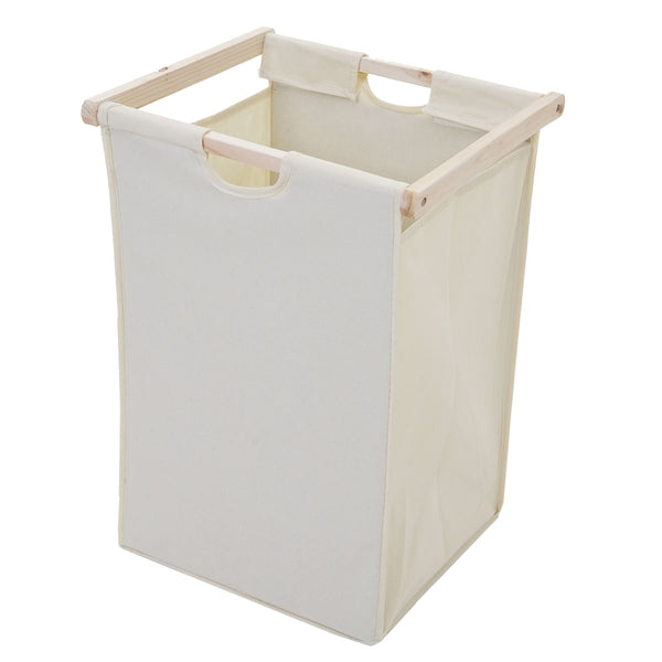 Leiterregal Laundry mit Wäschekorb, Handtuchhalter, Badregal ~ Tanne