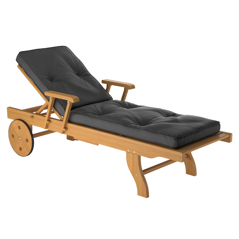 cuscino per sdraio COSY antracite