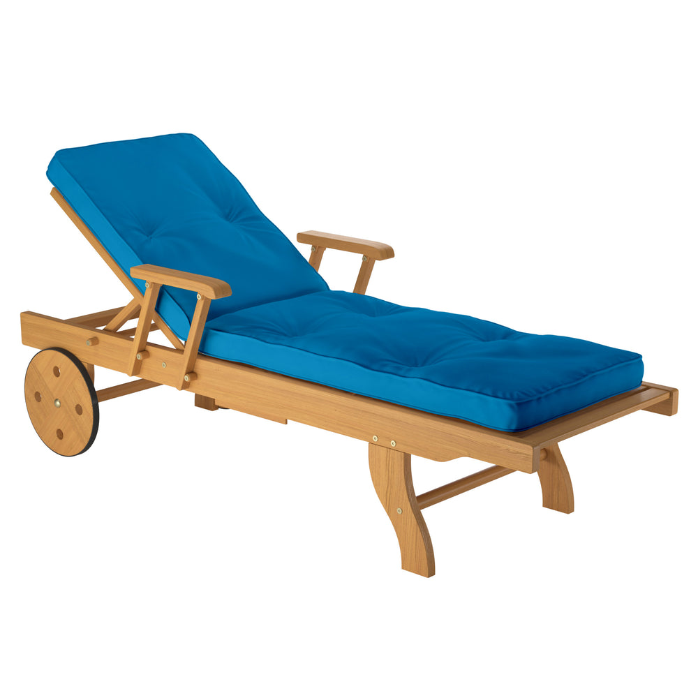 cuscino per lettino prendisole COSY blu