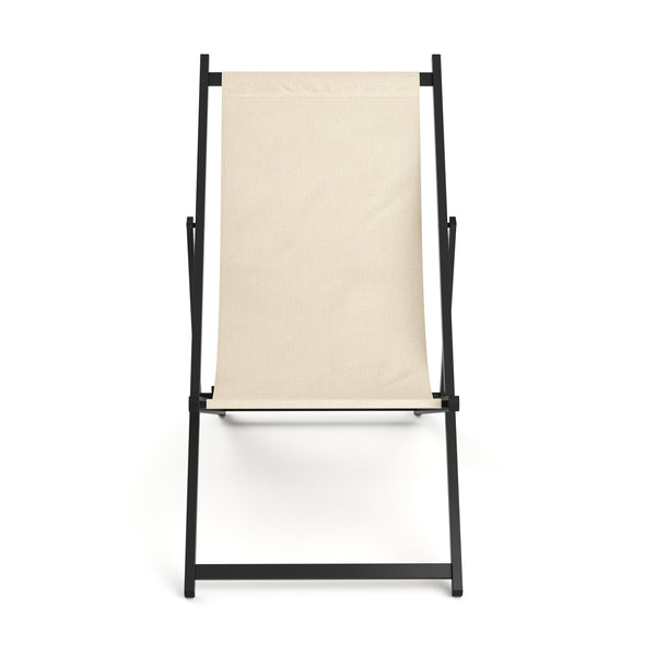Liegestuhl AAREN 2er Set beige/schwarz