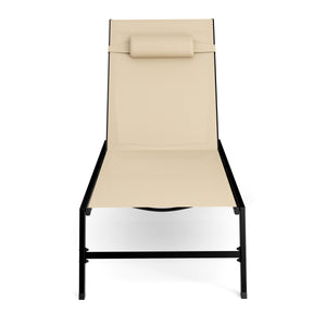 Liegestuhl ADDISON beige