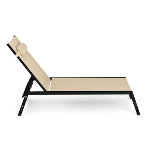 Liegestuhl ADDISON beige