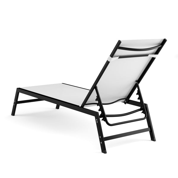 Liegestuhl ADDISON creme