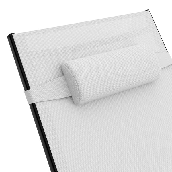 Liegestuhl ADDISON creme