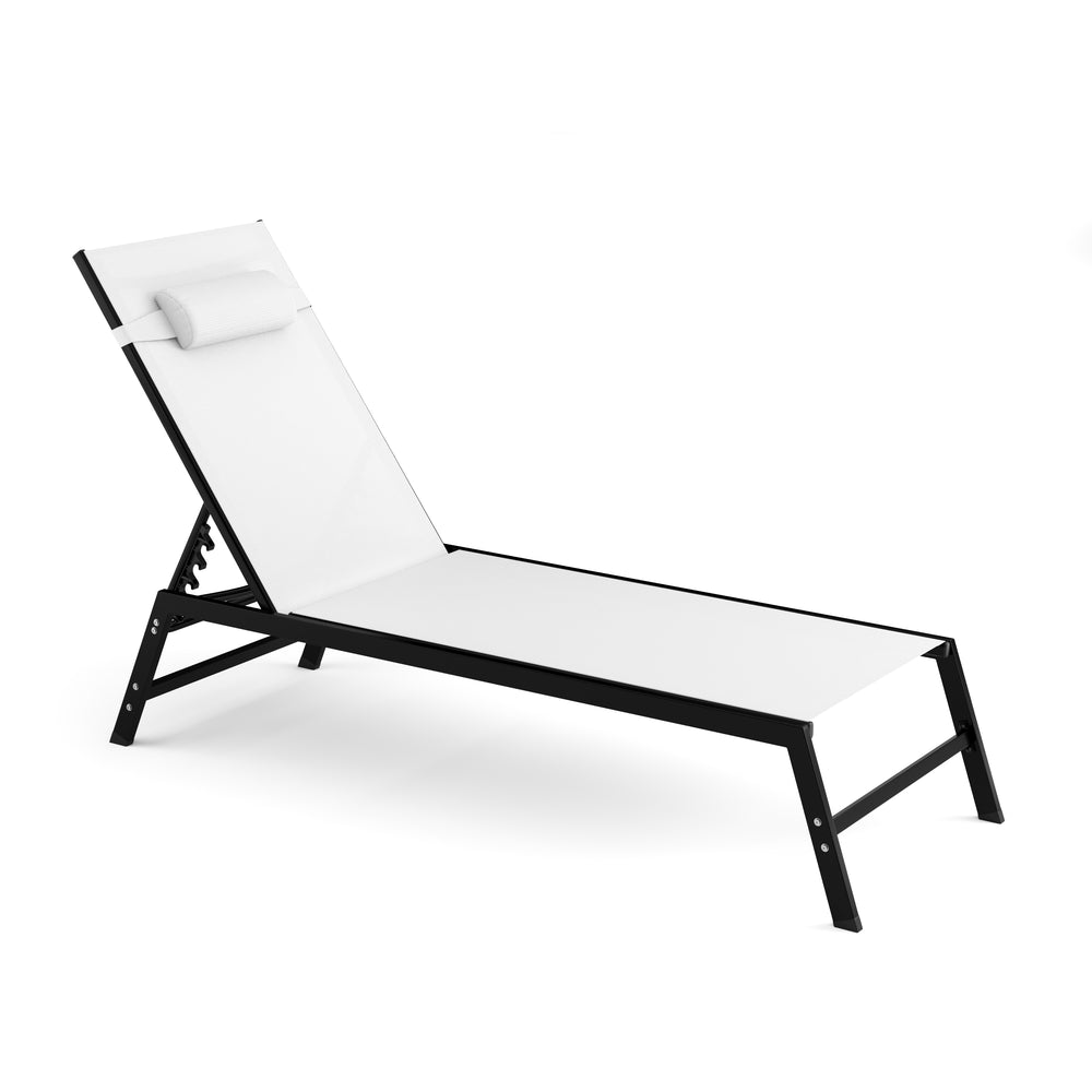 Lettino prendisole ADDISON crema