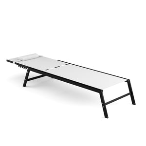 Liegestuhl ADDISON creme