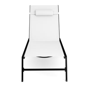 Liegestuhl ADDISON creme