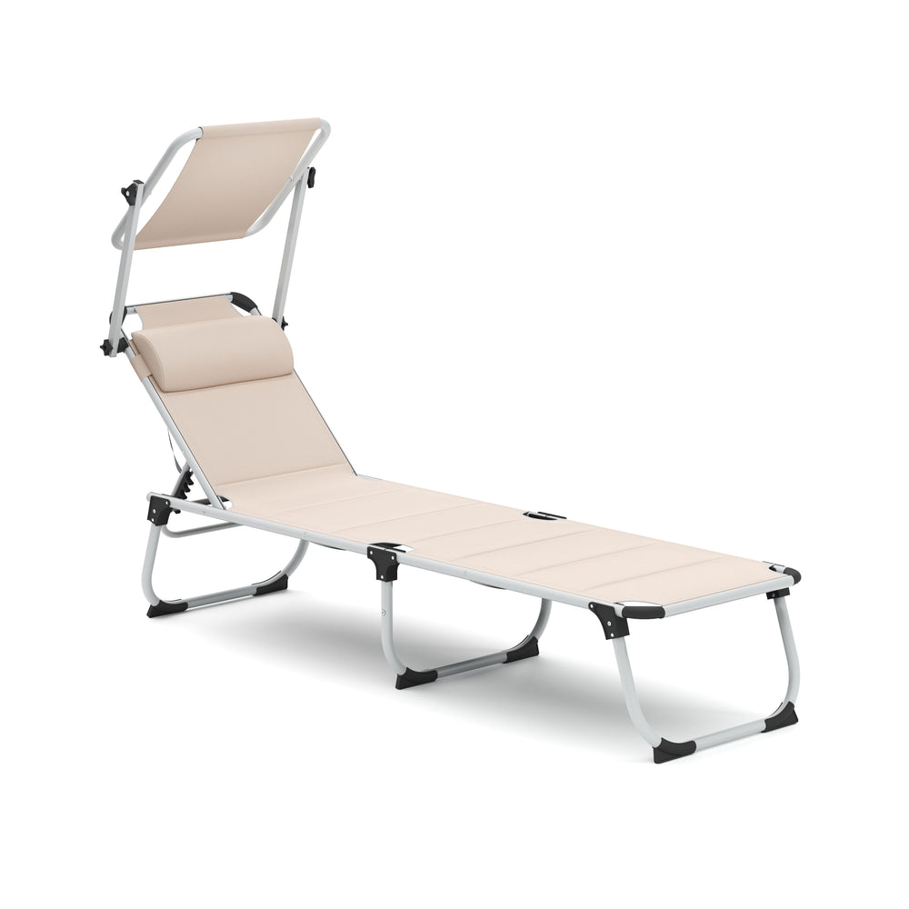 Lettino ATHENA, beige