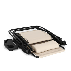 Liegestuhl Campingstuhl DELILAH beige