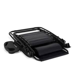 Chaise longue de camping DELILAH noire