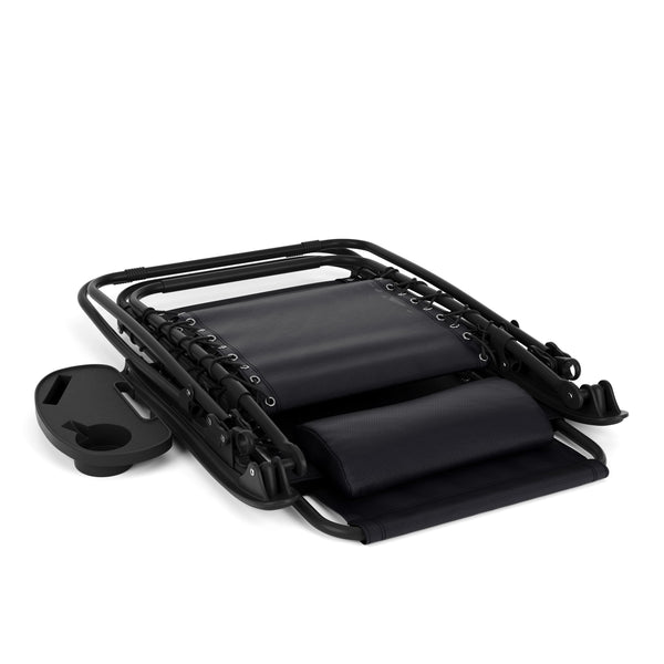 Chaise longue de camping DELILAH noire