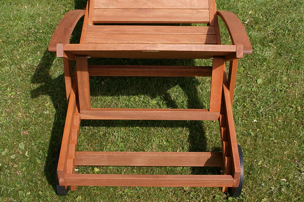 Sun lounger, garden lounger ~ mobile