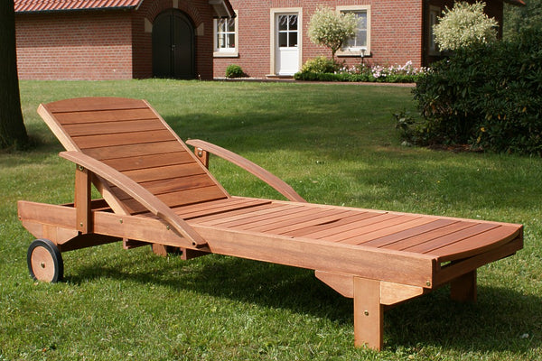 Sun lounger, garden lounger ~ mobile