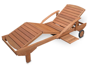 Sun lounger, garden lounger ~ mobile