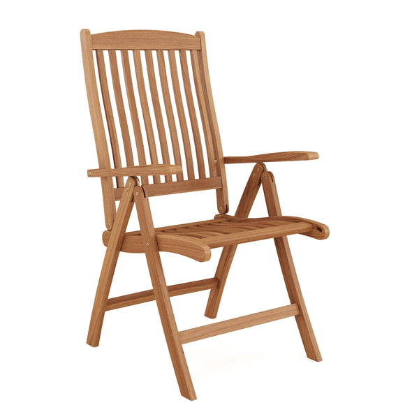 Liegestuhl Holz LIGURIA klappbar
