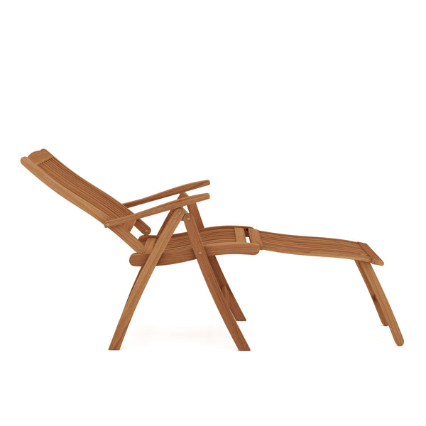 Liegestuhl Holz LIGURIA klappbar