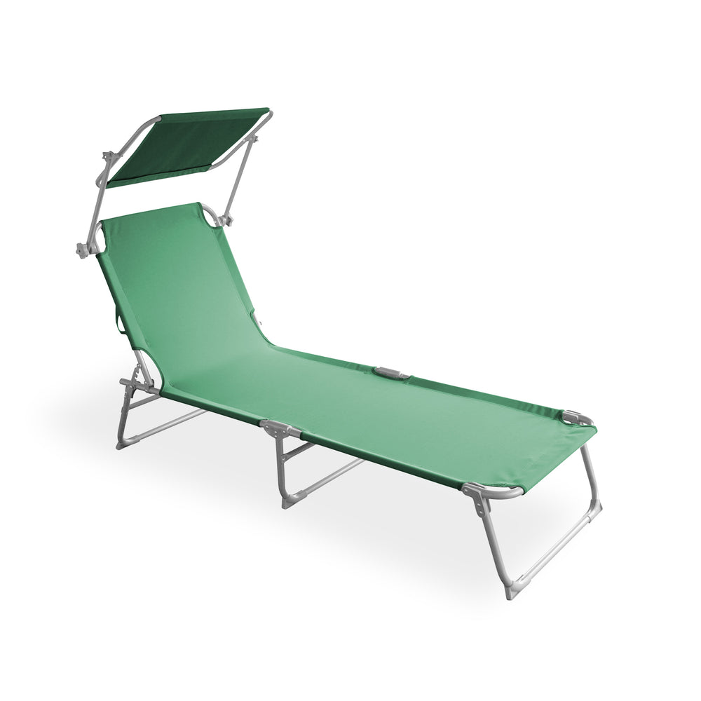 Chaise longue (verte)