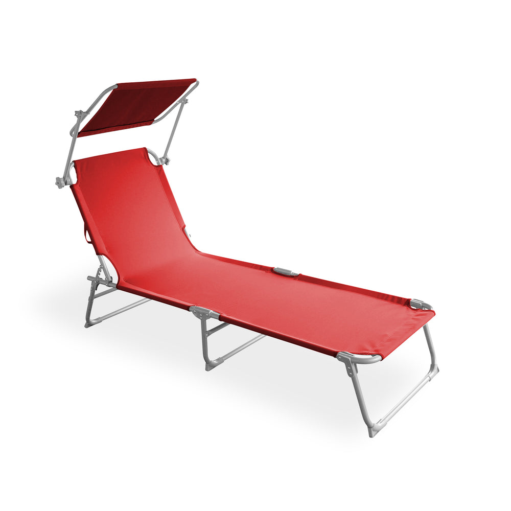 Chaise longue (rouge)
