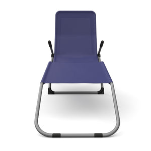 Liegestuhl Beach Chair - Doppelpack (blau)