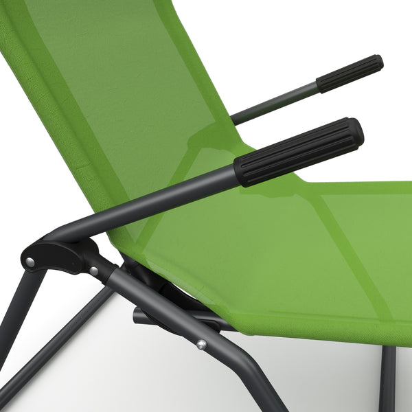 Liegestuhl Beach Chair - Doppelpack (grün)