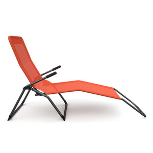 Liegestuhl Beach Chair im Doppelpack orange