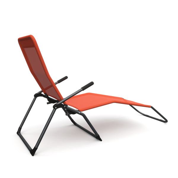 Liegestuhl Beach Chair im Doppelpack orange