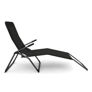 Liegestuhl Beach Chair - Doppelpack (schwarz)