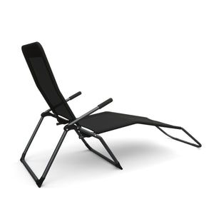 Liegestuhl Beach Chair - Doppelpack (schwarz)