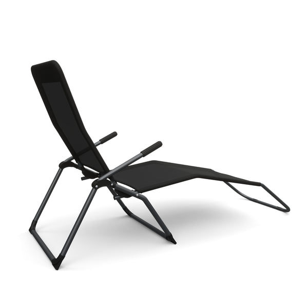 Liegestuhl Beach Chair - Doppelpack (schwarz)