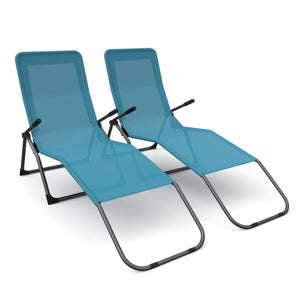 Liegestühle - Doppelpack
